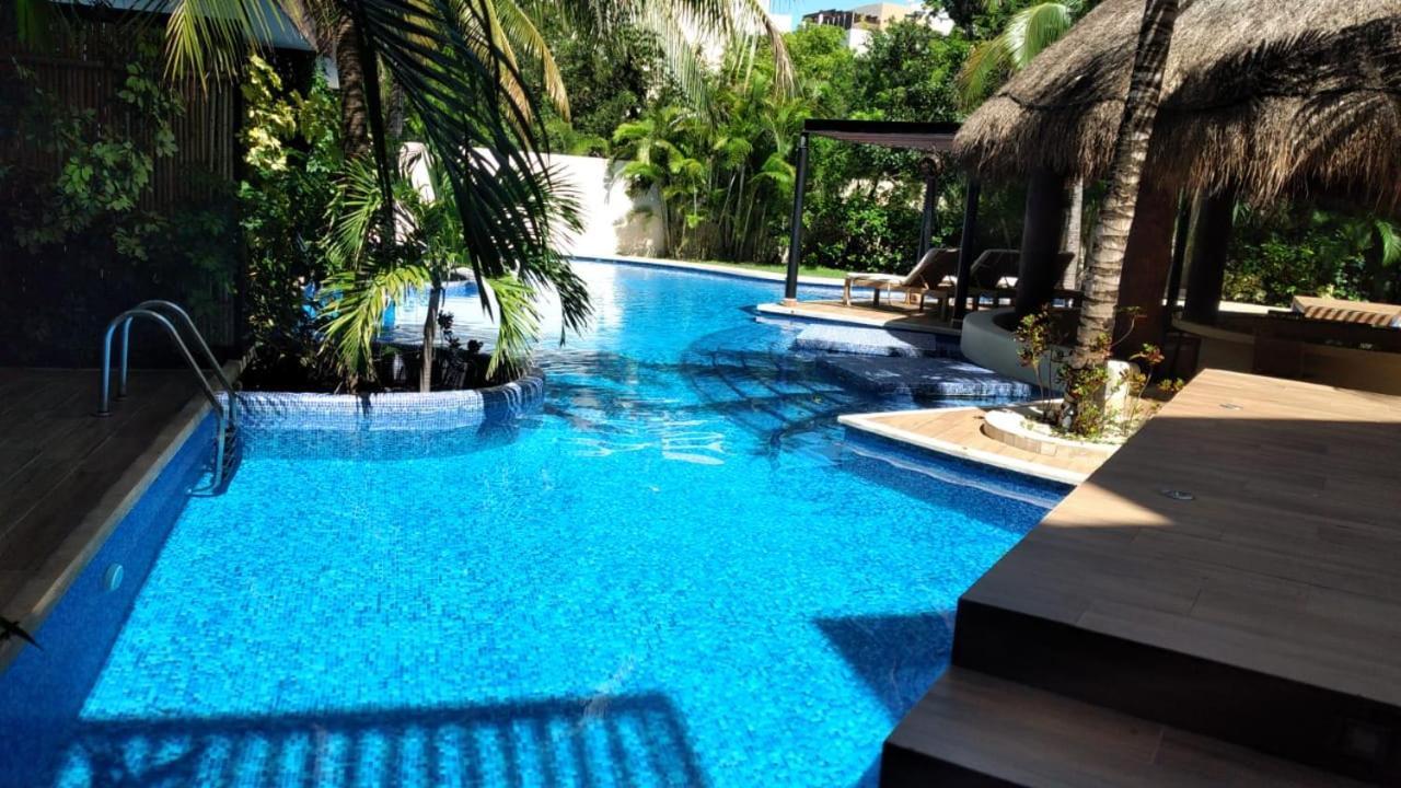 Casa De Lujo Ka'An Maya Acceso Swimup A La Piscina Tulum Exterior foto